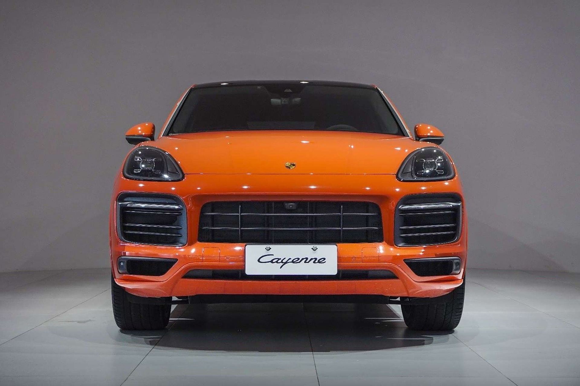 保时捷卡宴coupe熔岩橙,很翘的颜色[鼓掌][鼓掌]