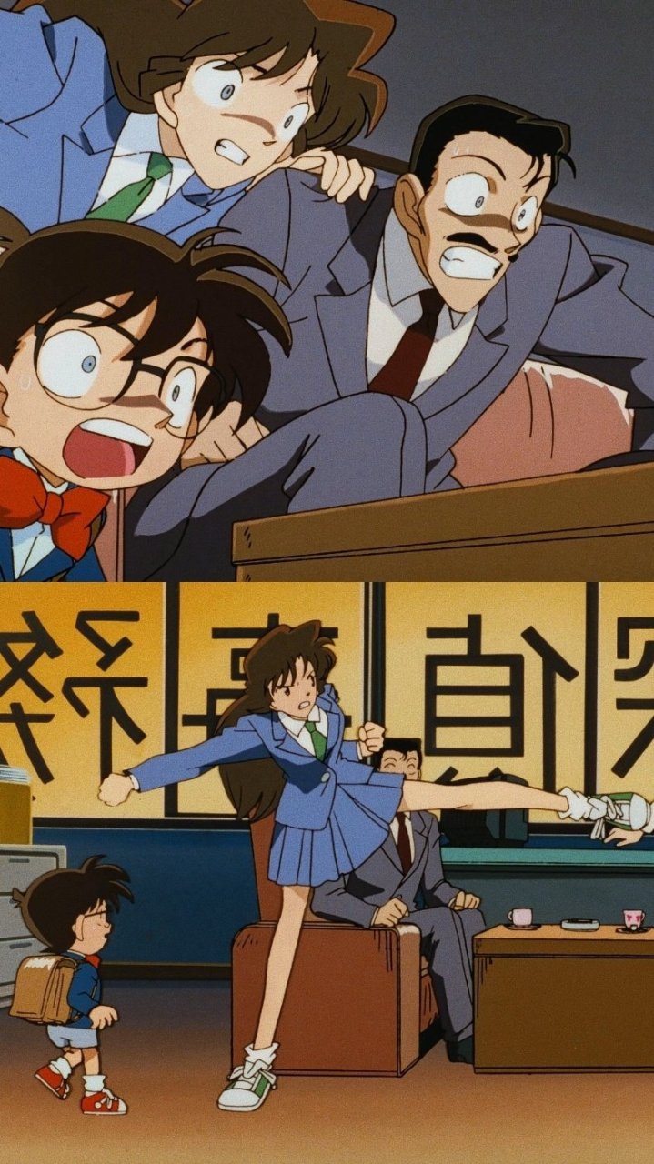 毛利小五郎,柯南和小兰三人的有趣日常#名侦探柯南