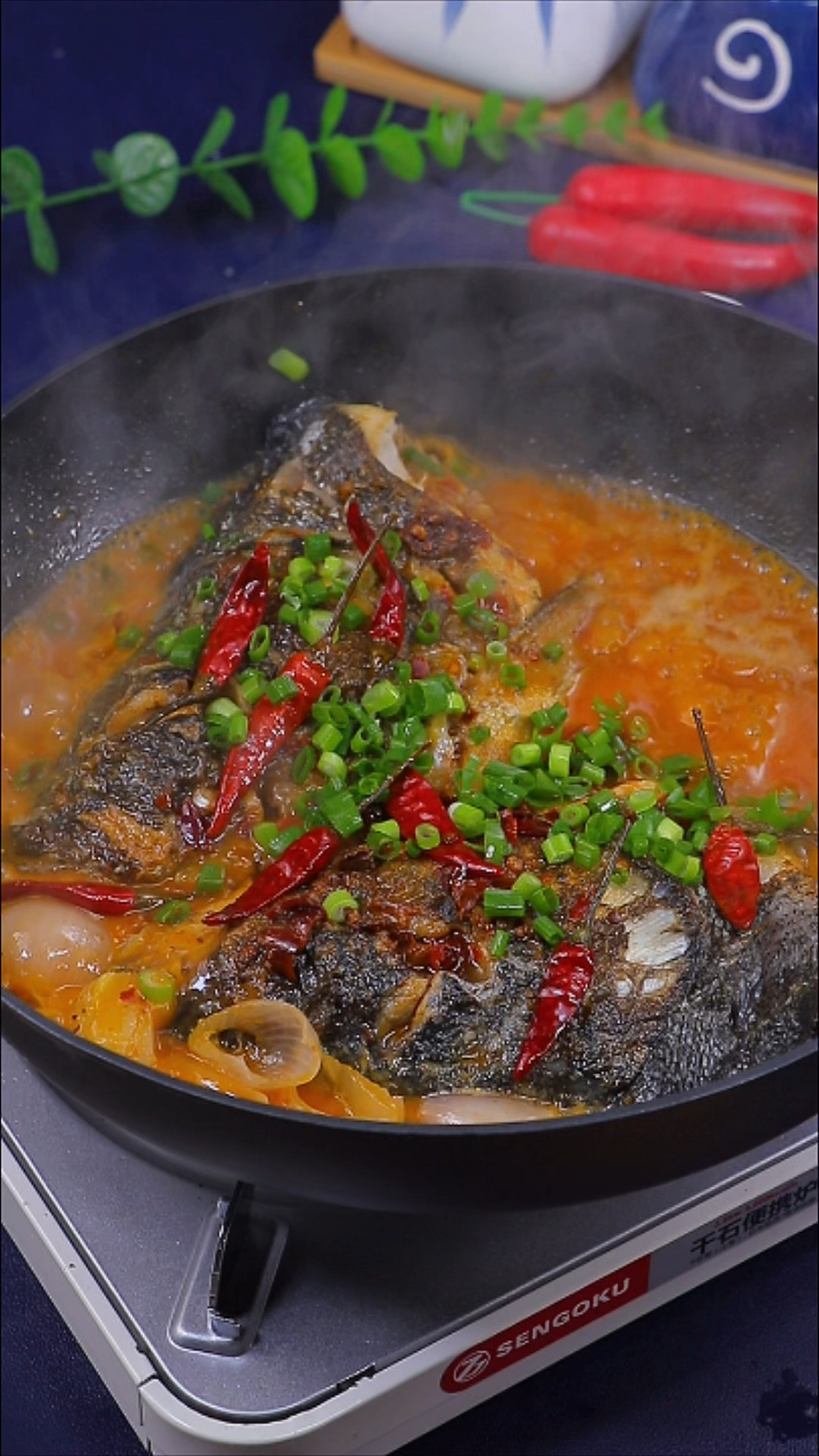 好吃的干锅鱼头