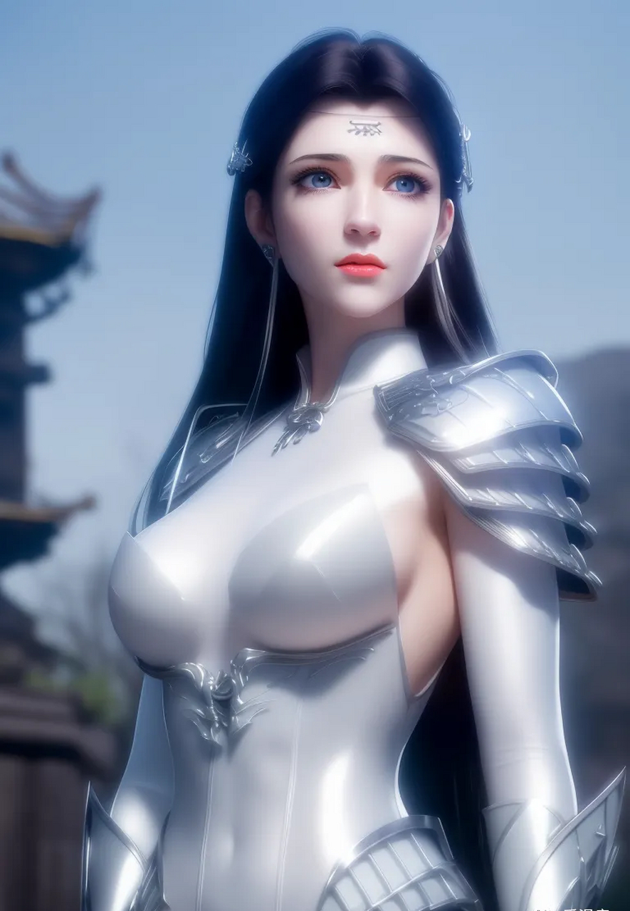 美图分享#云韵~~银甲女战神