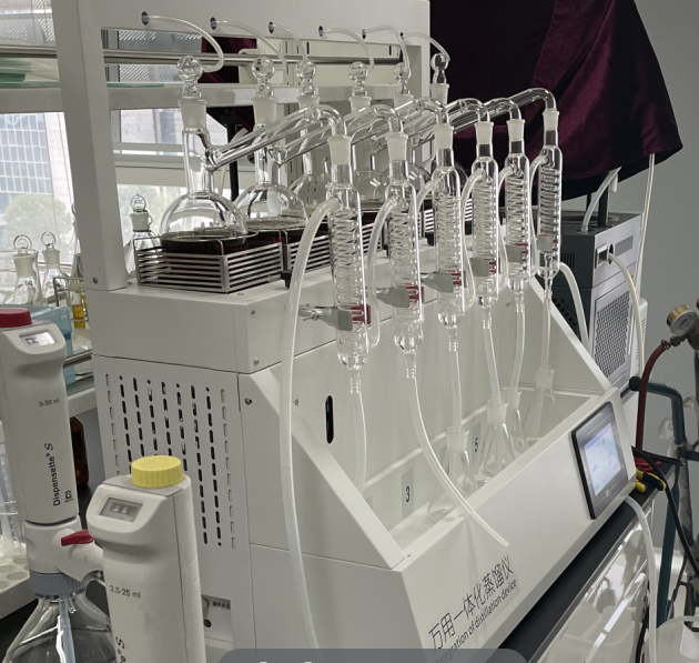 沸水浴或者油浴蒸馏批量蒸馏