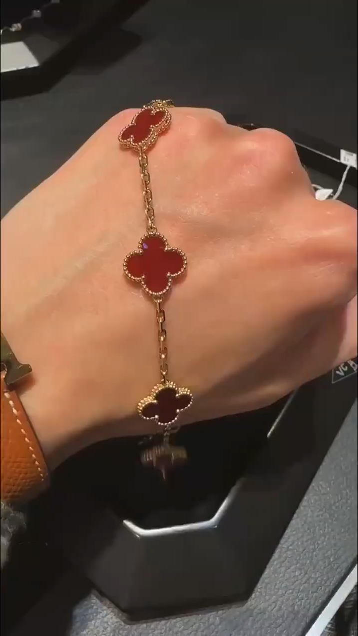 梵克雅宝 四叶草手链