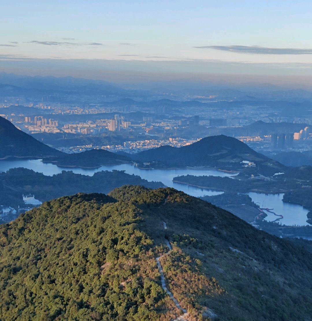 深圳值得挑战的5座山,你去过几座?