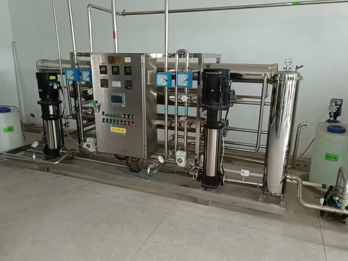 二手大型工业净水器ro反渗透纯净水设备软化水处理直饮水过滤机