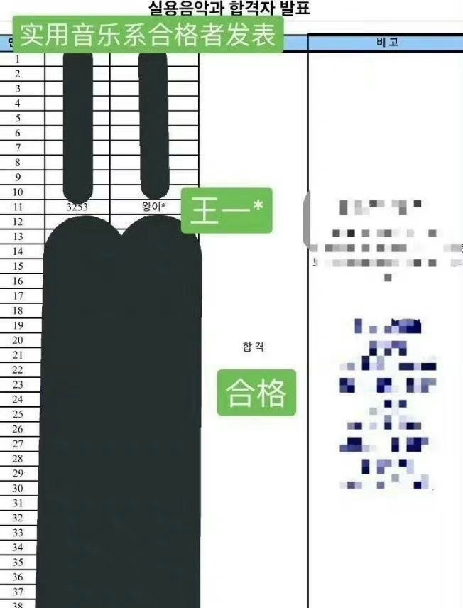 王一博韩国首尔翰林艺术高中