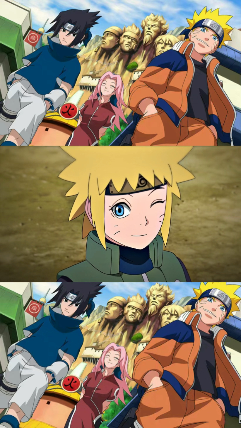 博人传:向日葵cos自己的爷爷波风水门-度小视