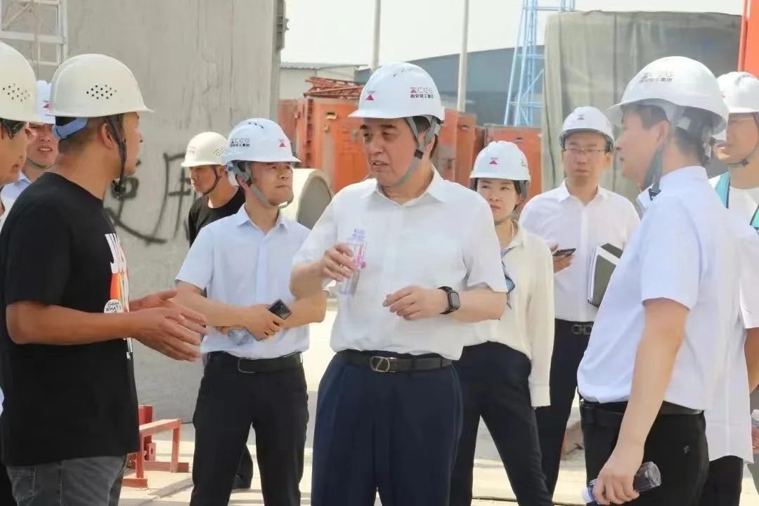 西安建工:卫勃董事长调研国家装配式建筑产业基地