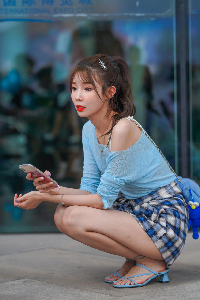 清纯阳光的马尾辫小姐姐