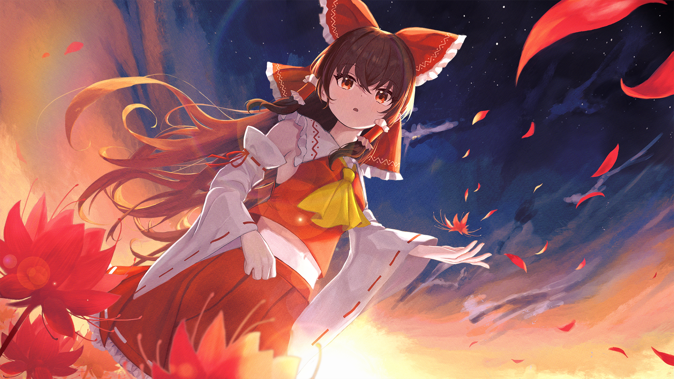 动漫壁纸# 博丽灵梦