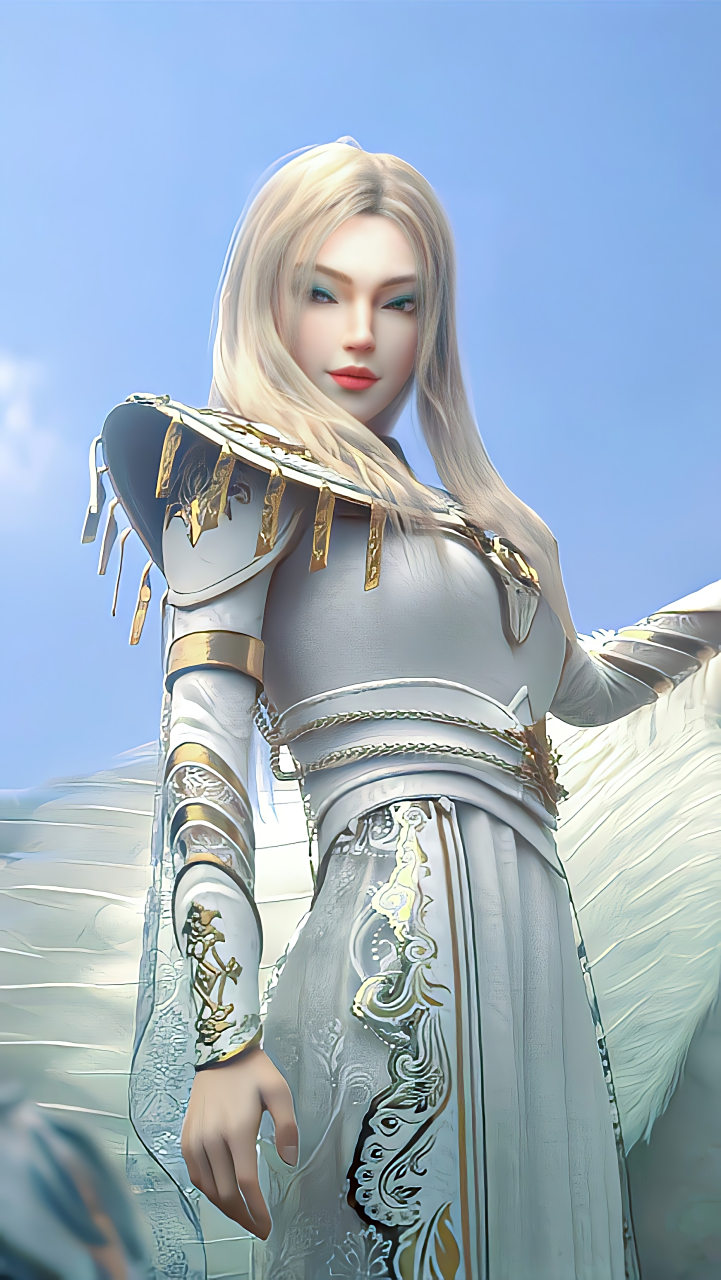 国漫女神# 三王之天刃王神圣凯莎#壁纸##雄兵连