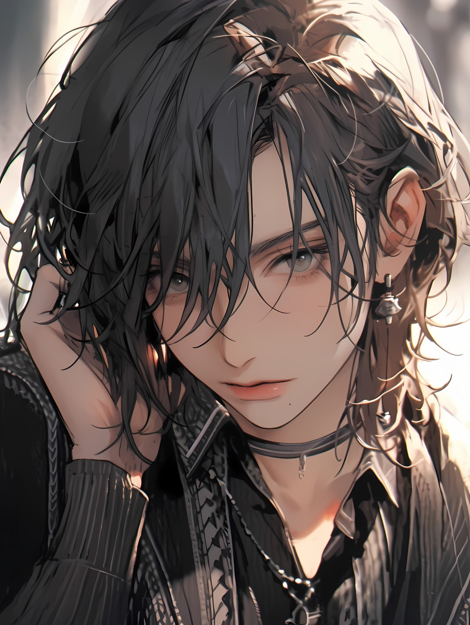 现代风帅哥 #二次元# #ai共创计划# #ai绘画