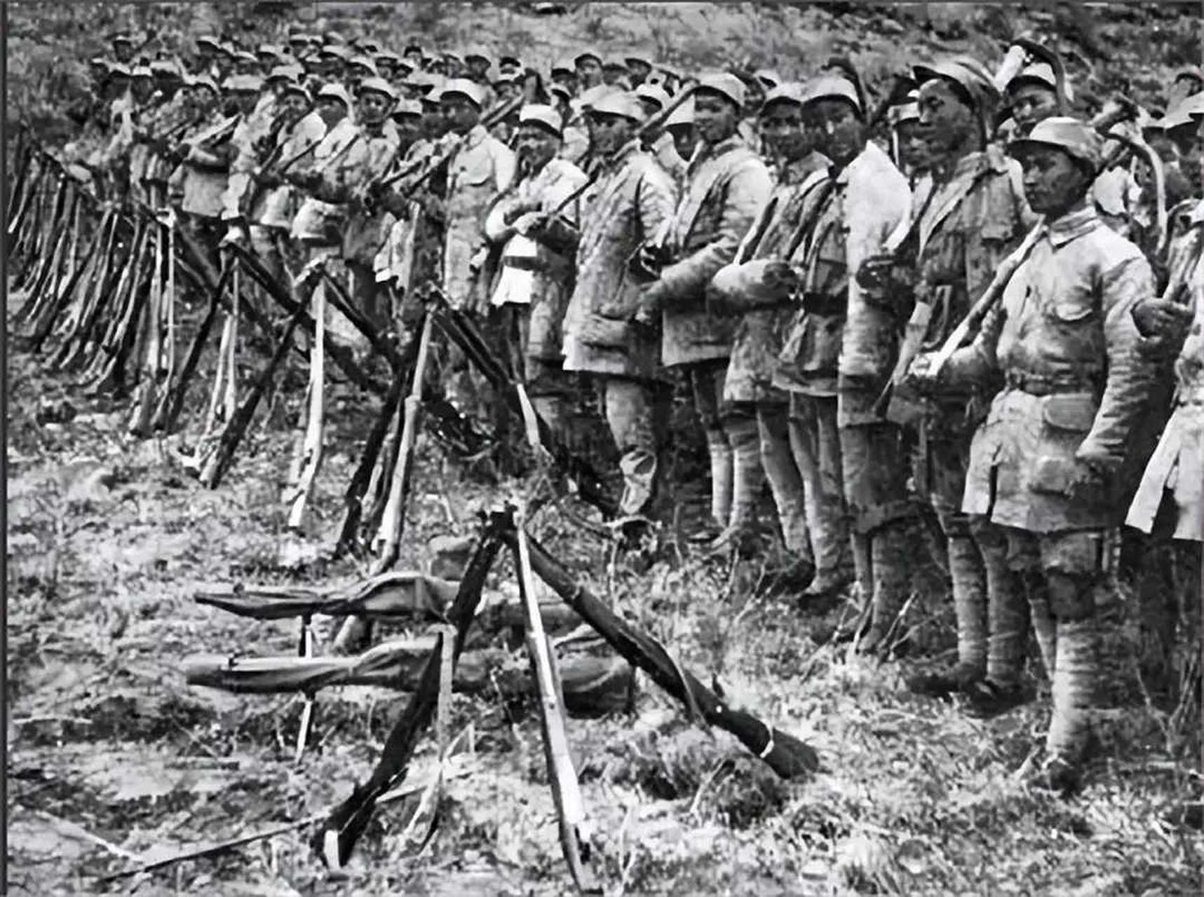 1942年2月,八路军129师386旅的一名炊事员在山西盂县西峪村以南小河打