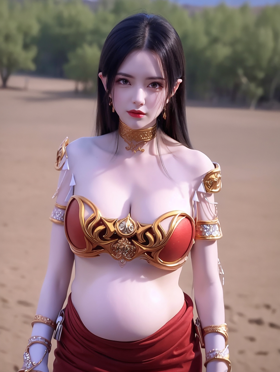 【ai】美杜莎女王怀孕了