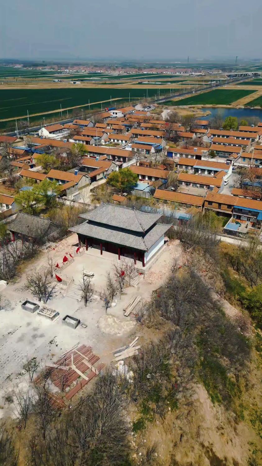 禹王台遗址位于寒亭高里街道.2015.6.