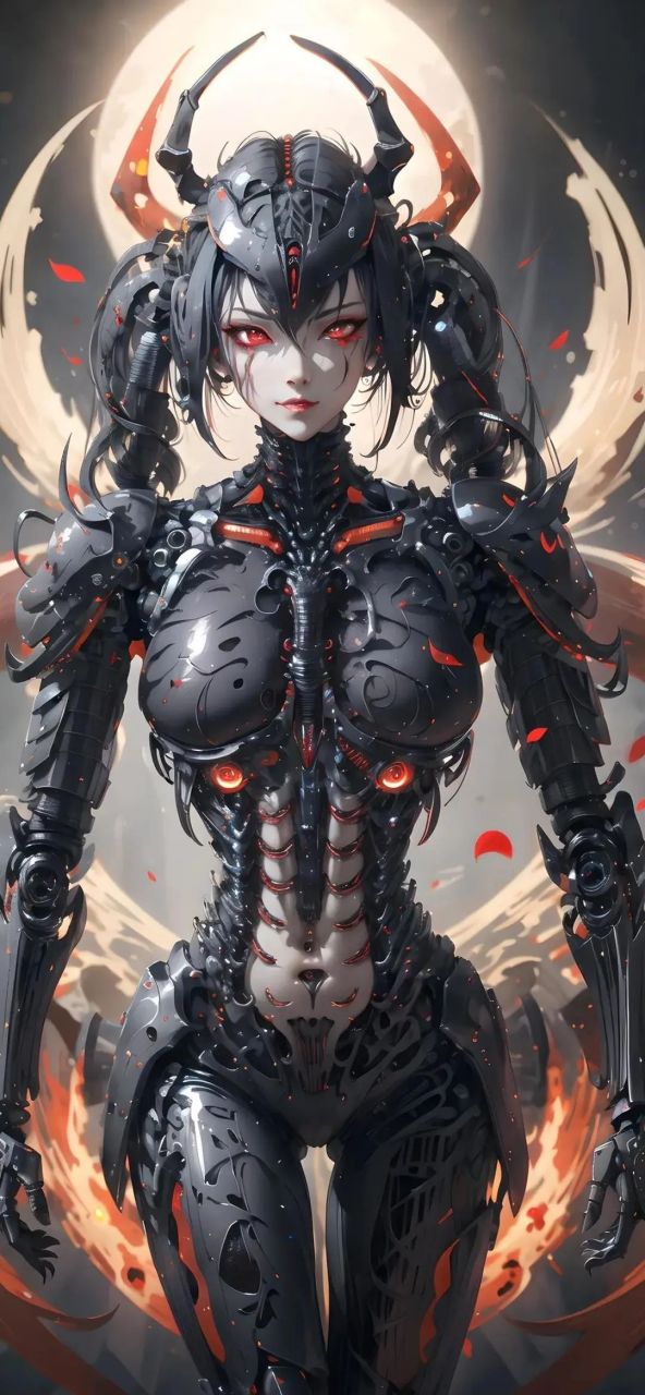 机甲少女 #ai绘画