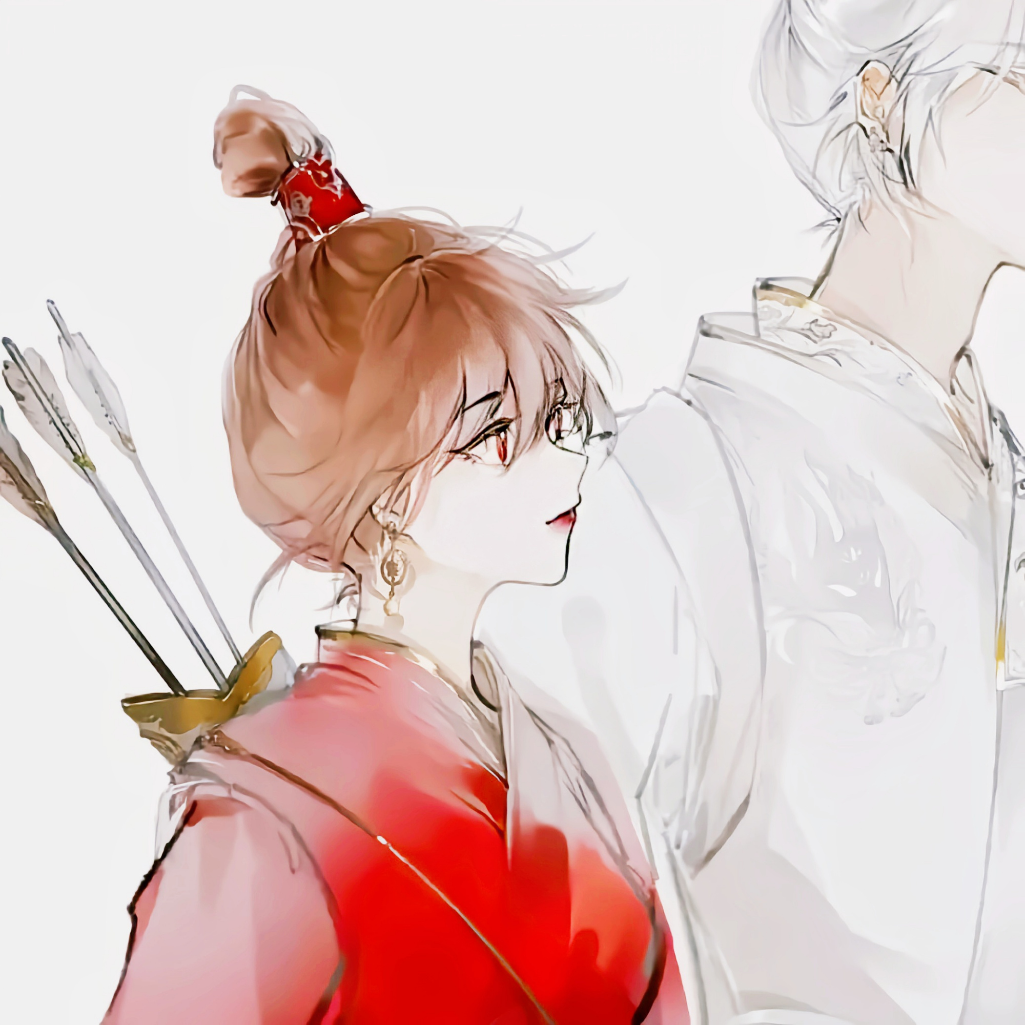 情侣头像‖"皮囊不一定完美,但灵魂一定高贵"