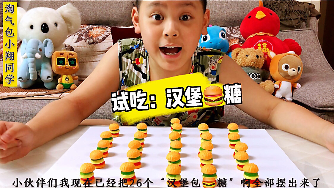 10块买250g“汉堡糖”,长得跟汉堡包一样,咬一口酸甜Q弹真过瘾