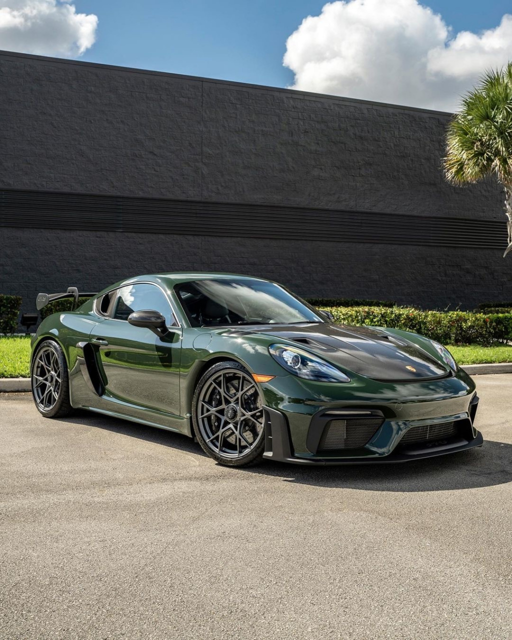 保时捷718 gt4 rs underberg green 676767