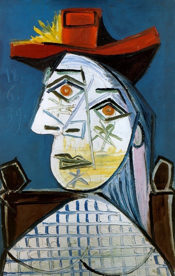 毕加索抽象画作欣赏:毕加索创作来源大猜想