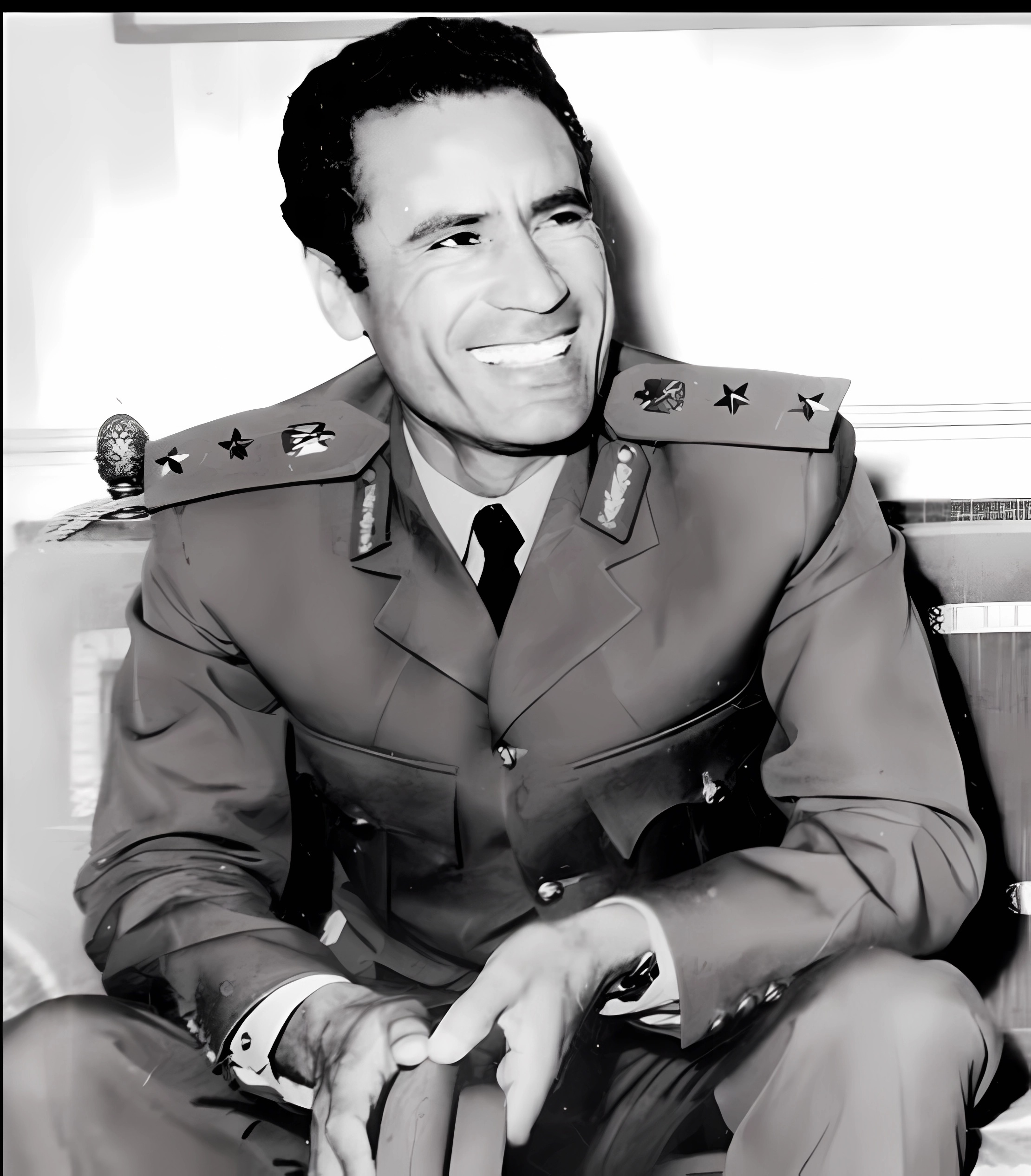 一代枭雄,卡扎菲