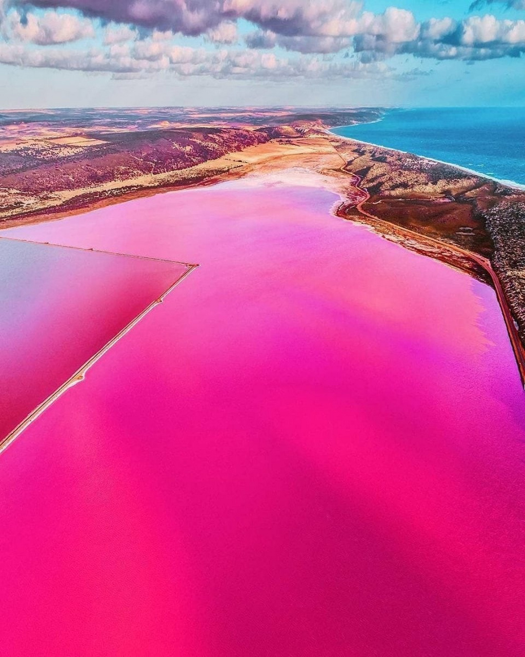 澳大利亚最大的湖图片