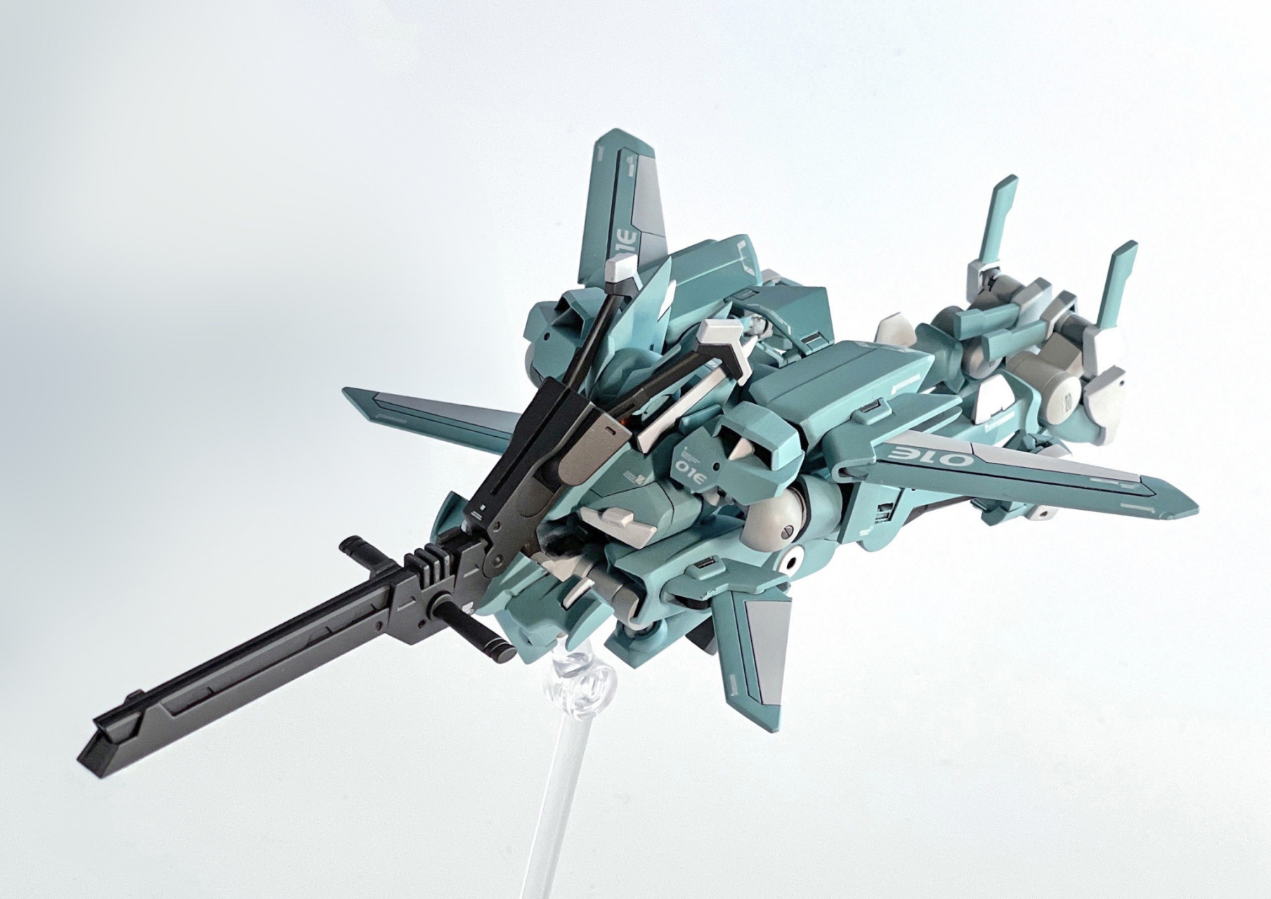 模型欣赏:机动战士高达00 hg超限旗帜式 by u-ta 676767.