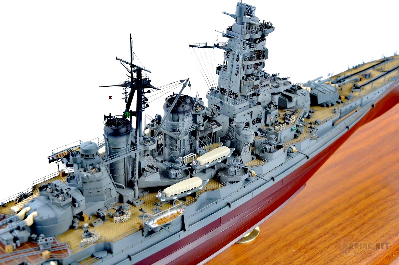 舰船欣赏:ijn 金刚级高速战列舰 旧照与模型欣赏