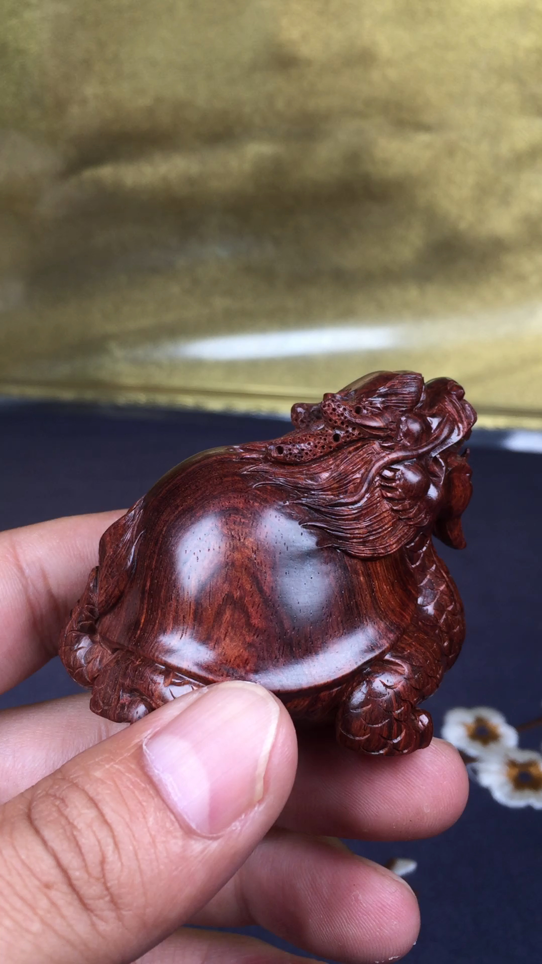 海南黄花梨油梨老料龙龟