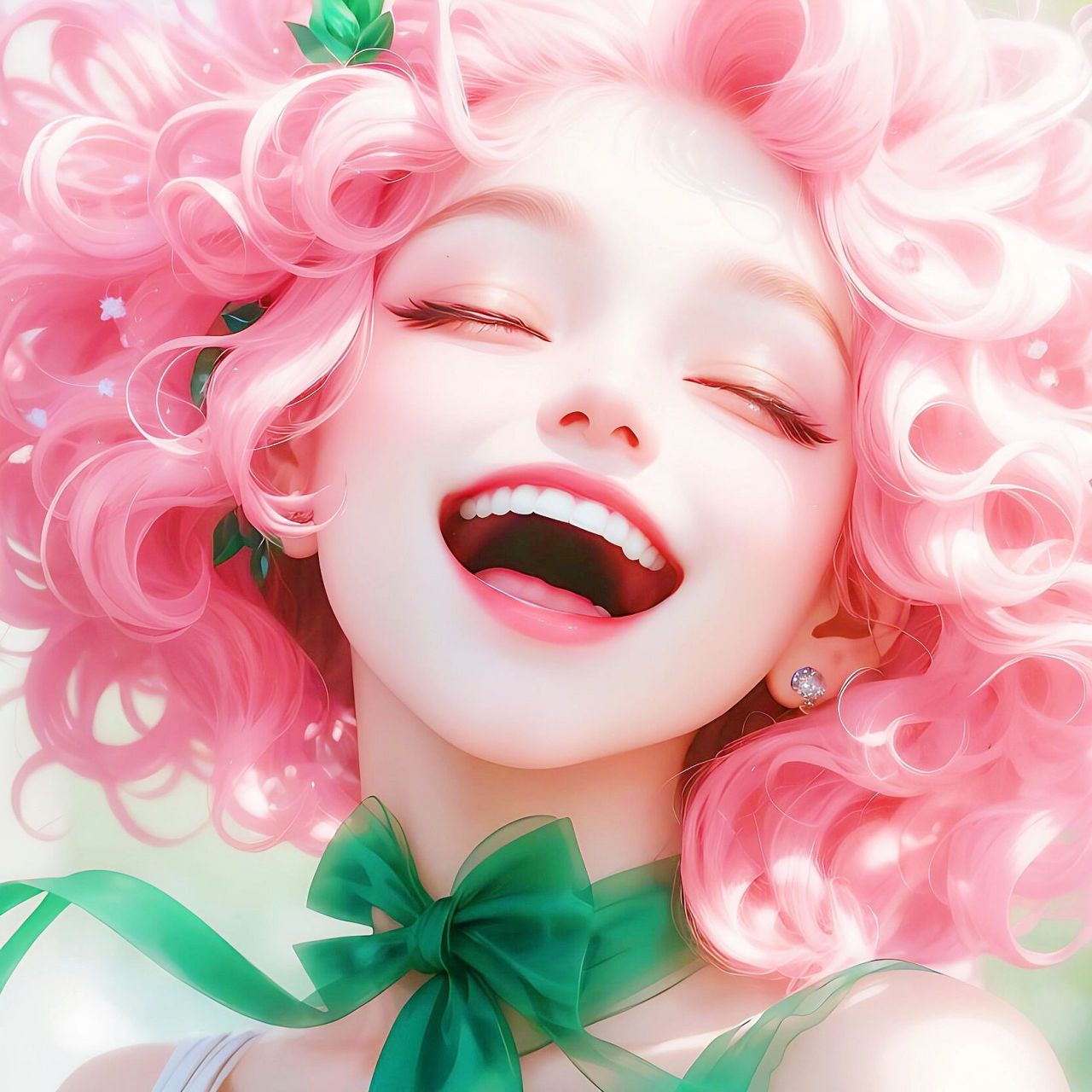 美女头像:幸福是种感觉,就是想起某些事情就会情不自禁嘴角上扬开心