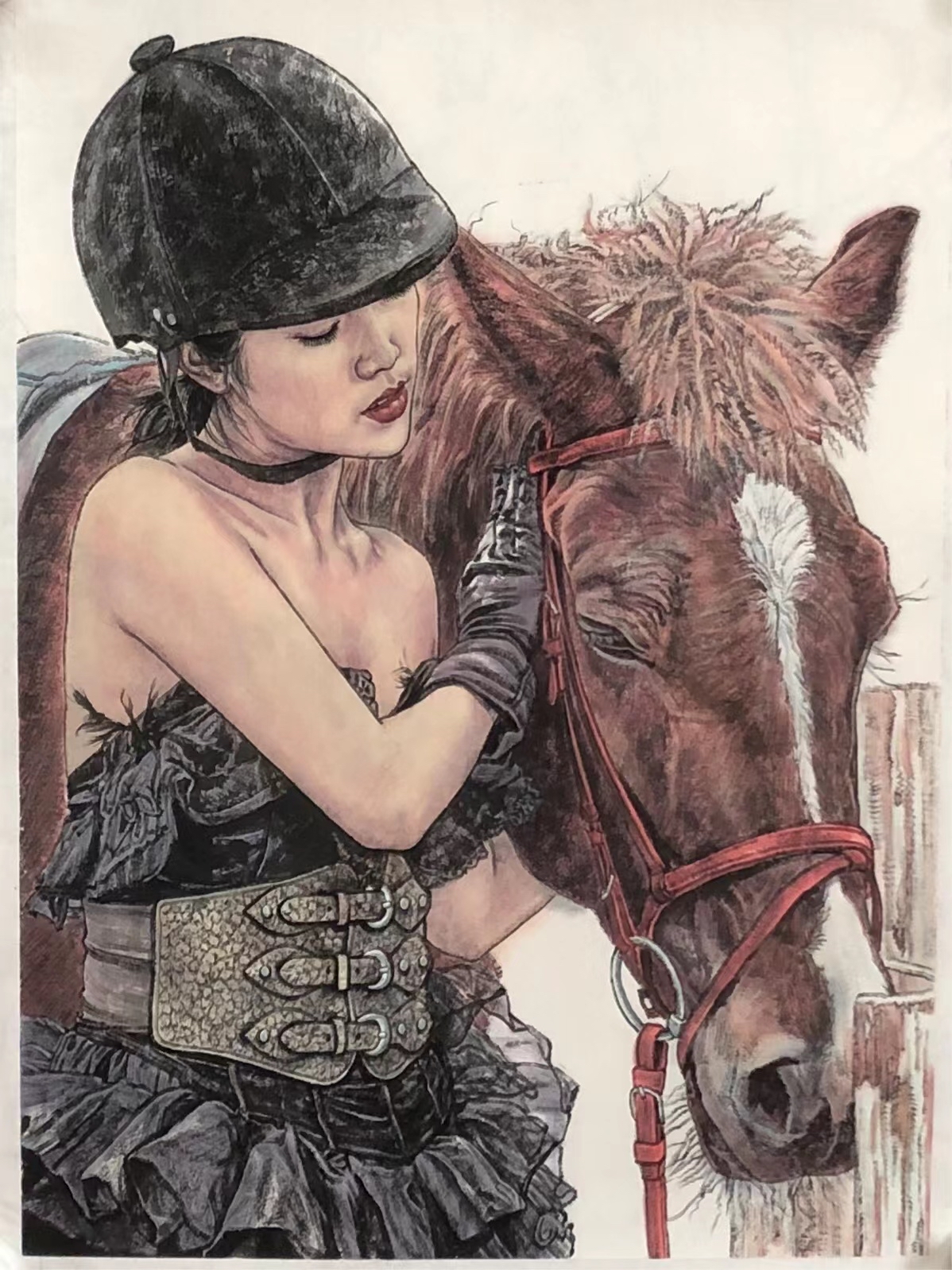 画家刘夏人物画作品集