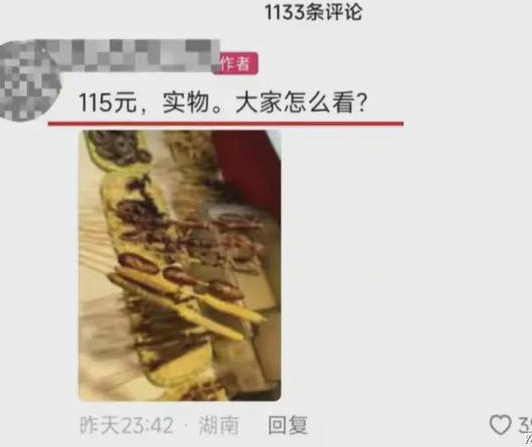 炸串刺客?8根155元理論不成反被罵窮