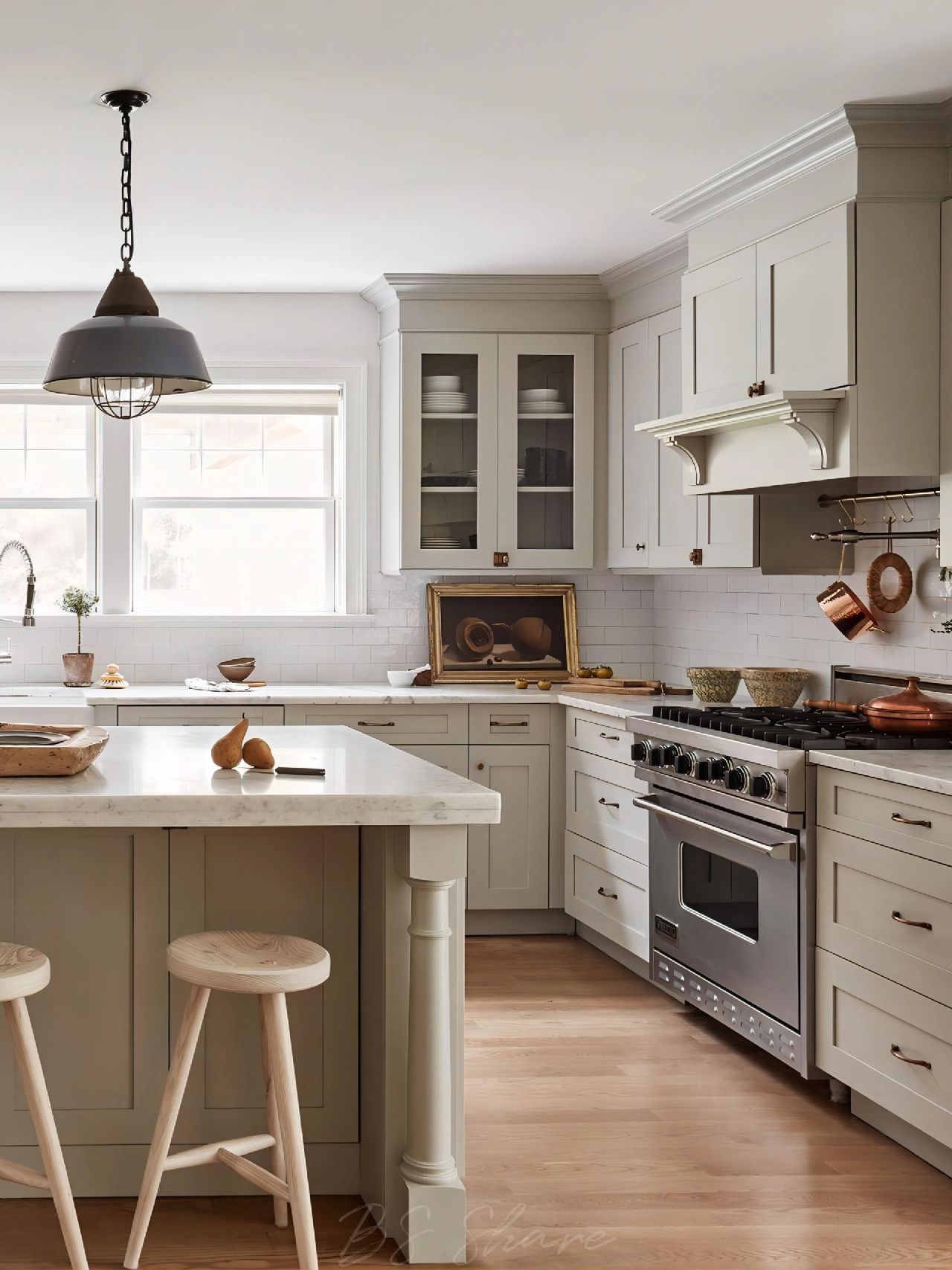 不是我崇洋媚外,我真的觉得国外的厨房,才有那种享受厨艺享受生活的