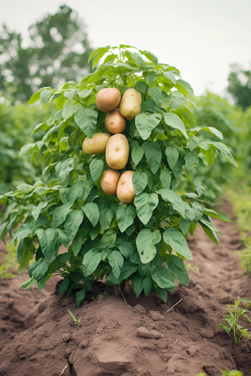重庆的洋芋都是长在土里的,这是哪里的土豆?