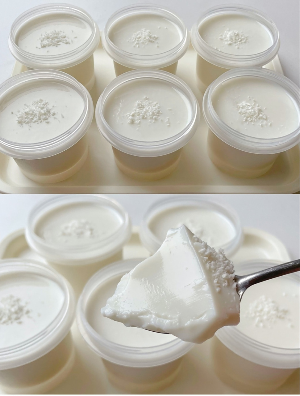 天气渐渐转热,来杯椰奶冻吧!超级简单!