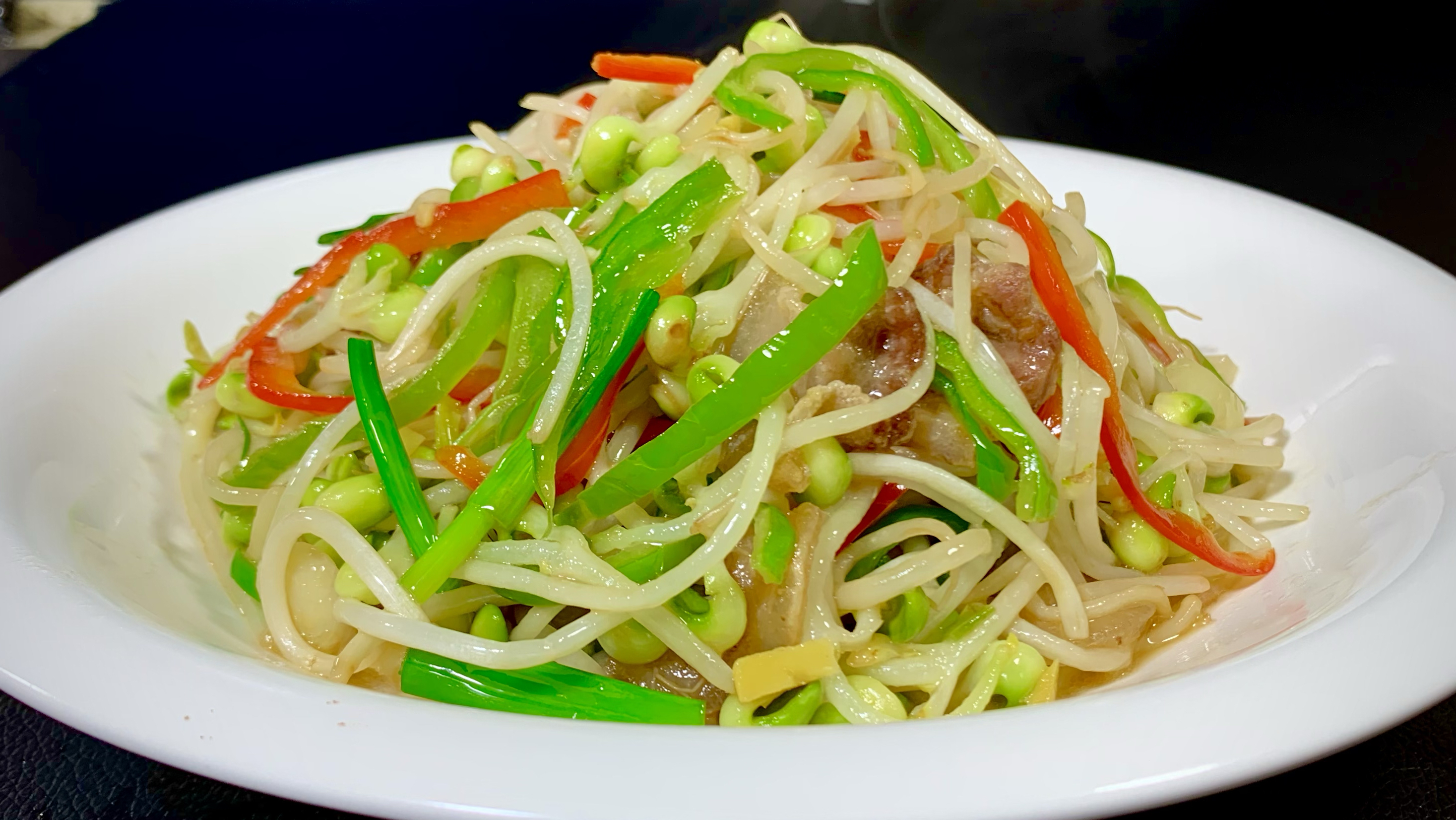 家乡小炒黄豆芽,掌握住步骤,香脆爽口不岀水,清脆入味好吃