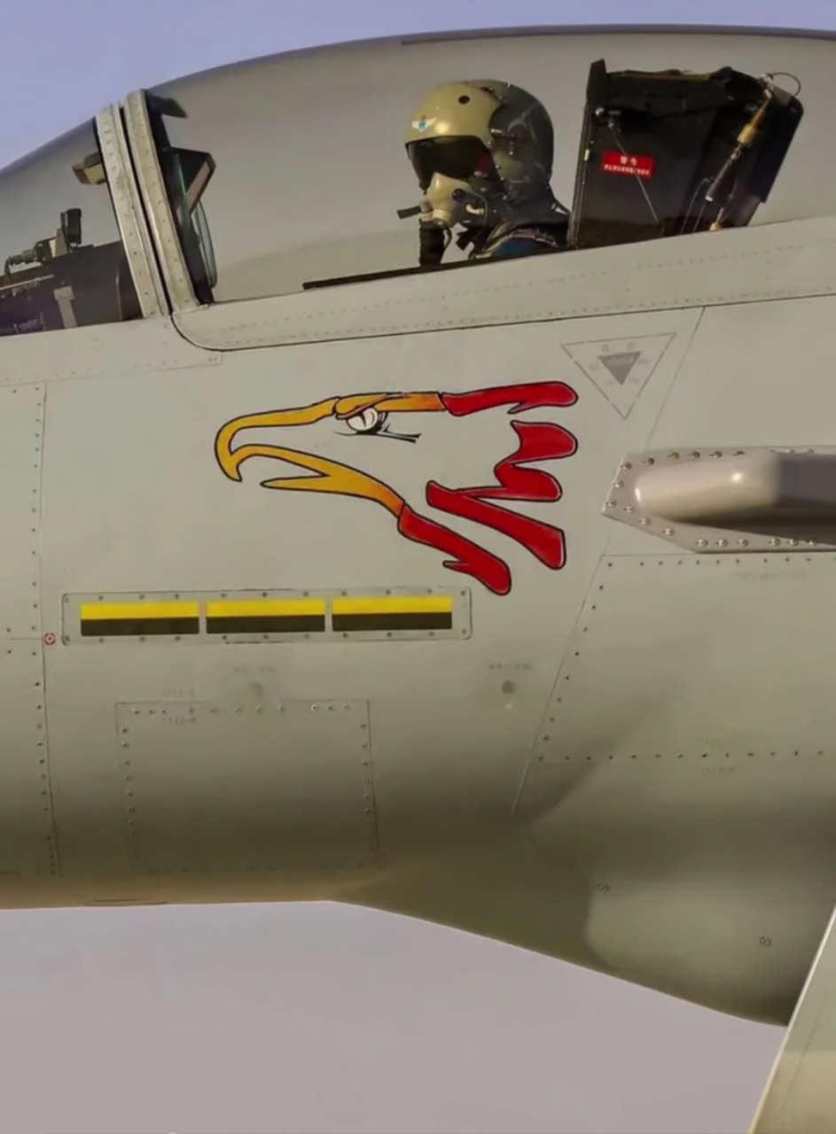 "大红鹰"旅的原始涂装(图1～2)与低可视涂装(图3)对比,低可视涂装的确