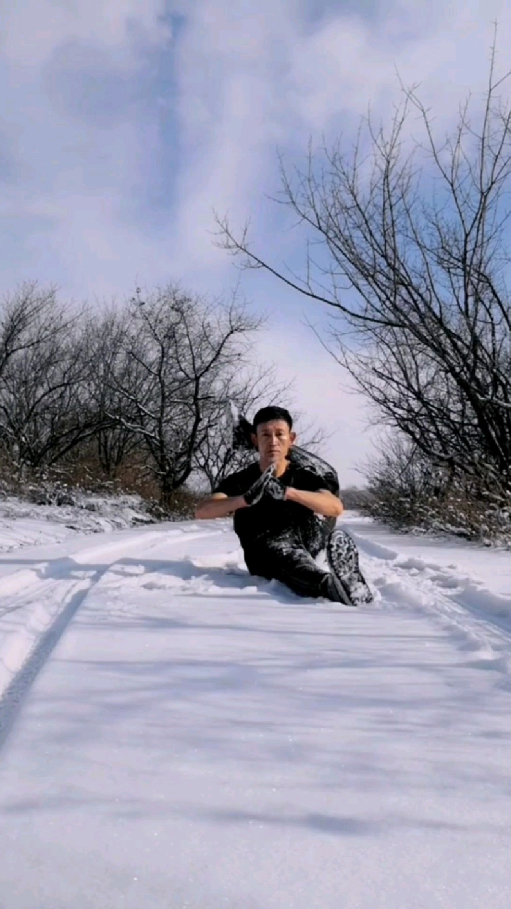 老兵功夫,独门绝技,冬练三九