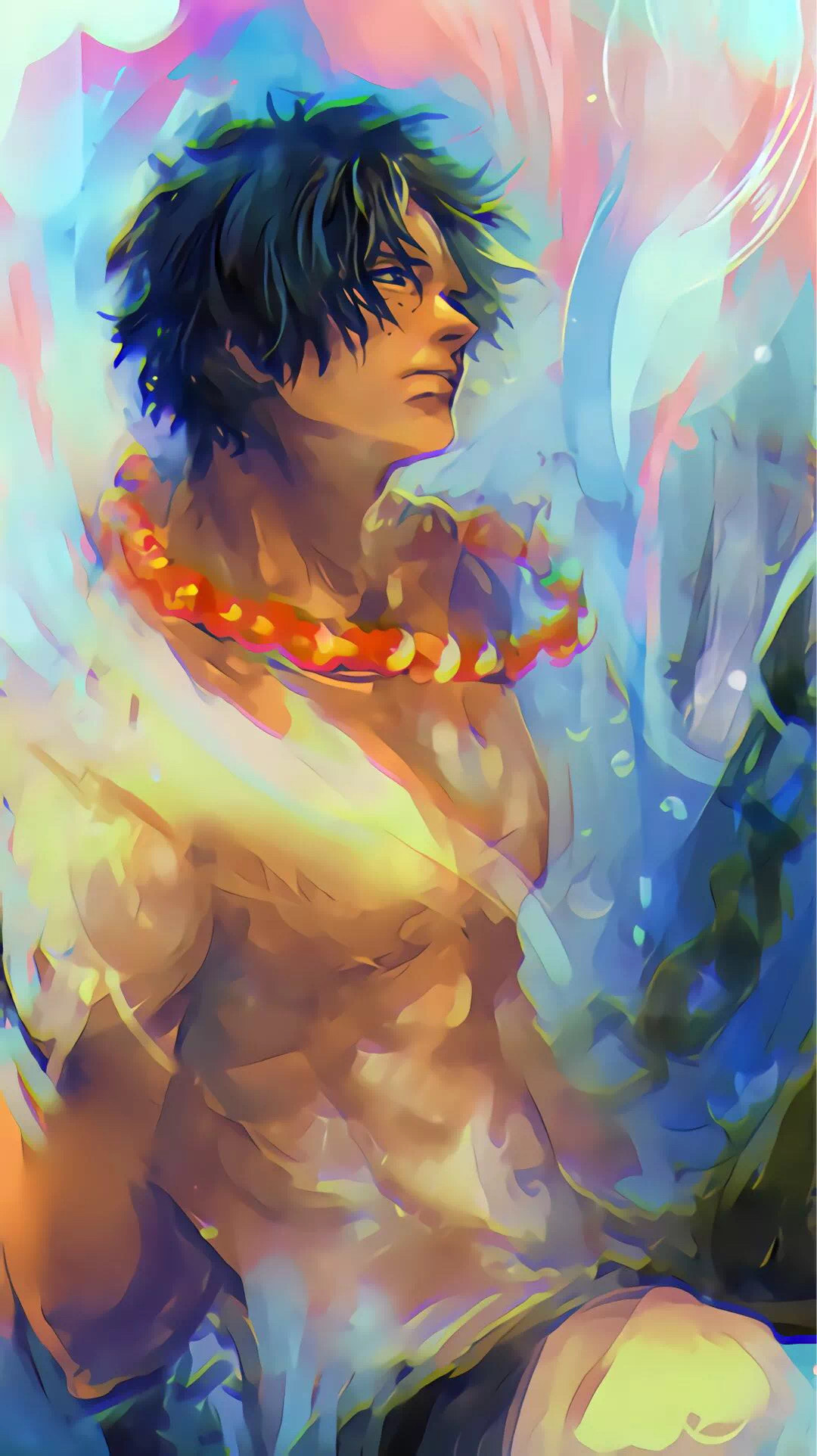 「海贼王」火拳—波特卡斯·d·艾斯的帅照