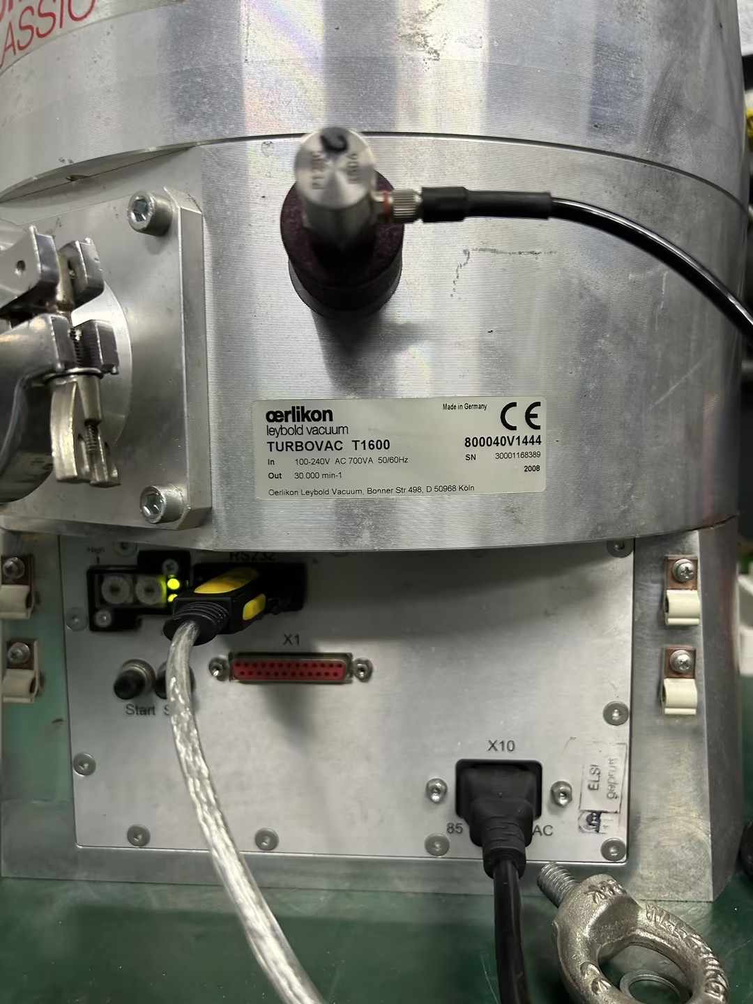 莱宝t1600分子泵维修