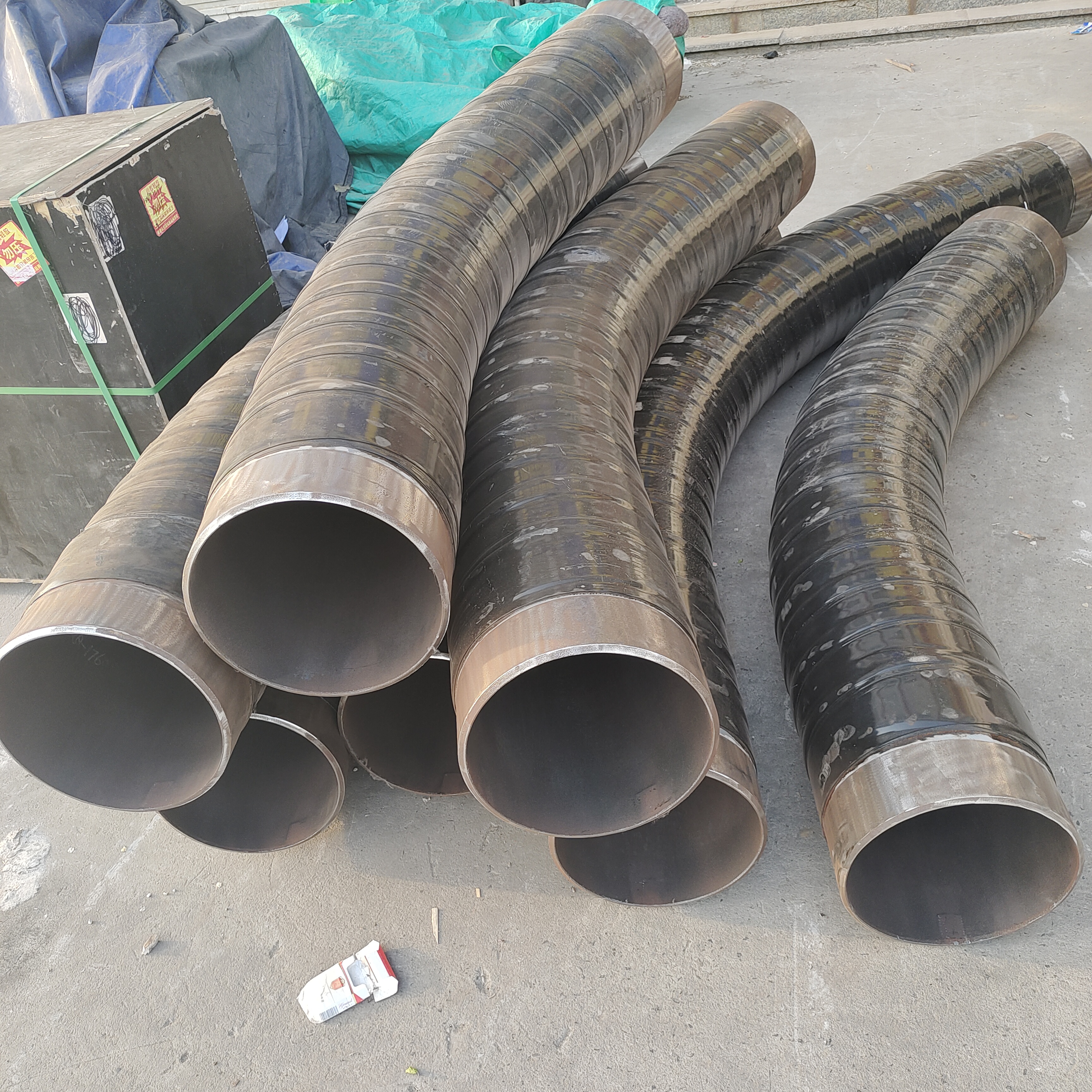 天然气用l245/406/8/3pe弯管