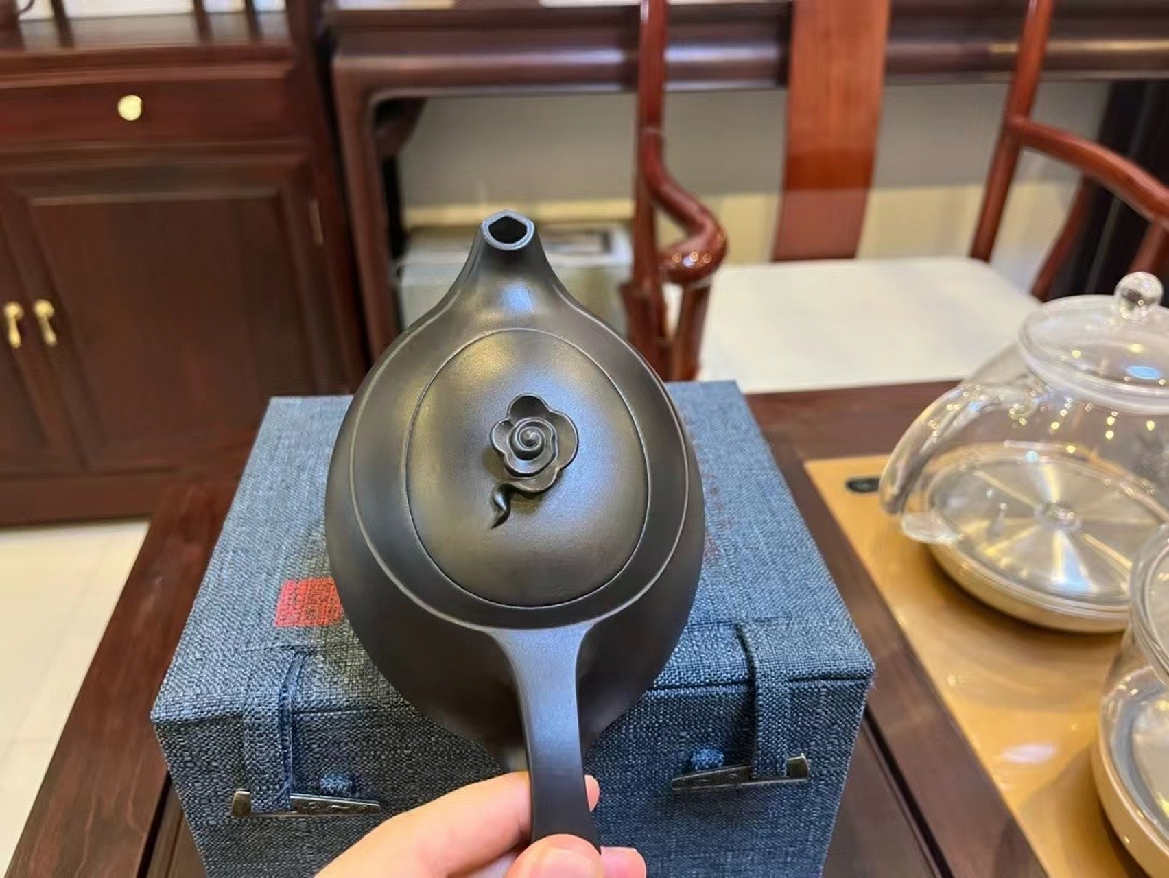 范家壶庄 范伟群大师代表作品 《星云壶》 原创设计专利!