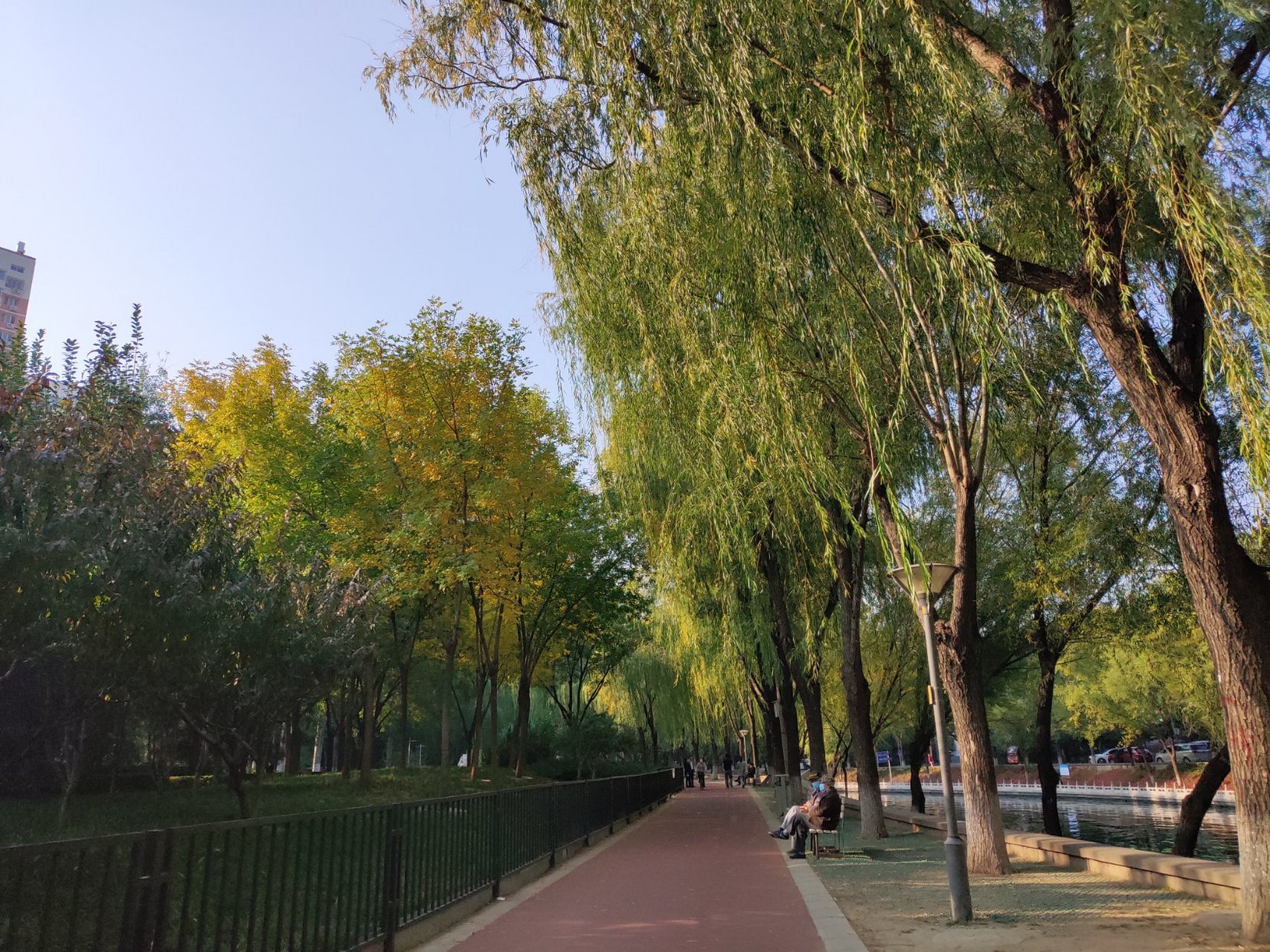 北京,南长河公园.