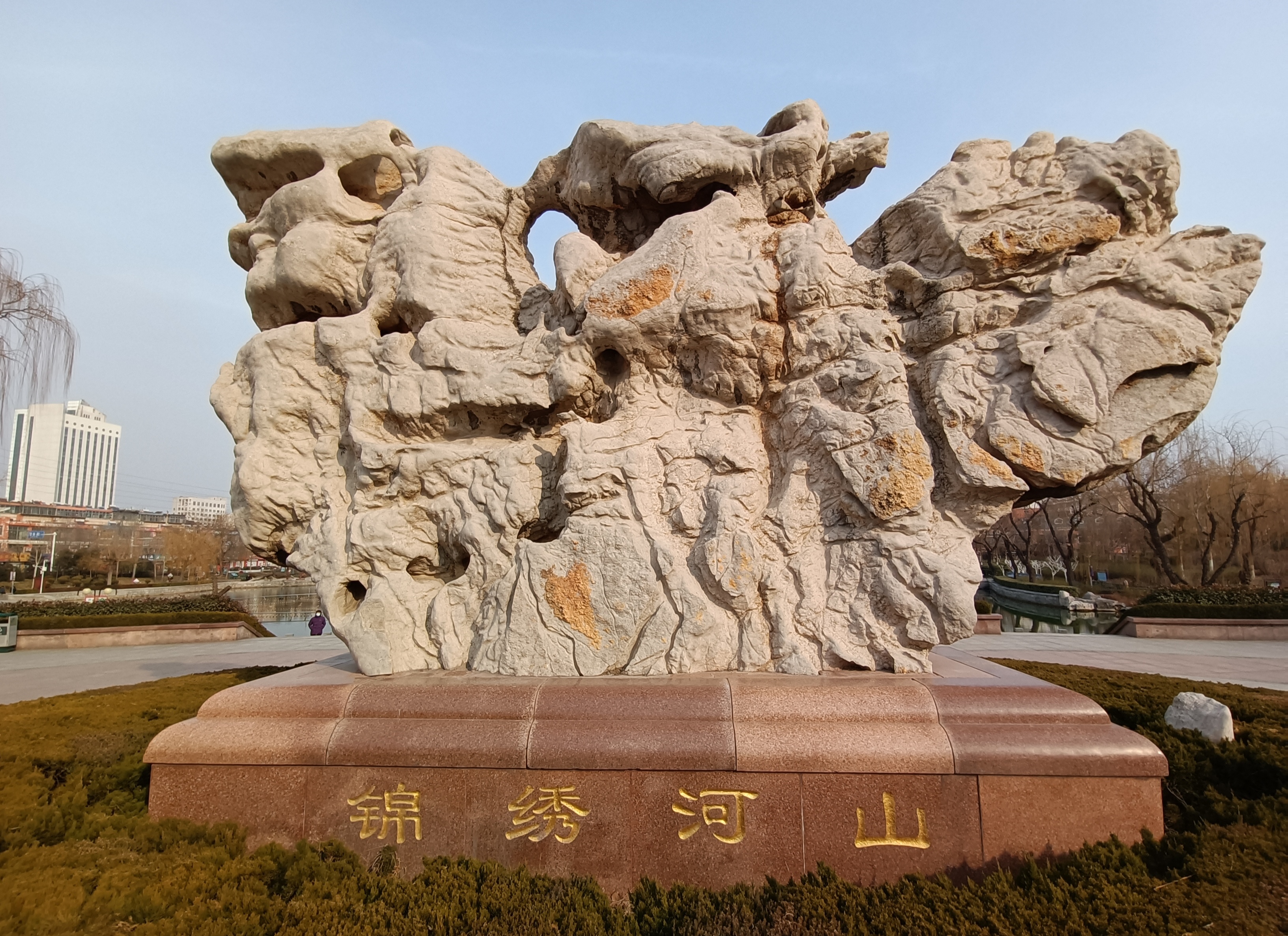 山东泰安东湖公园,增添新景观,欢迎来打卡