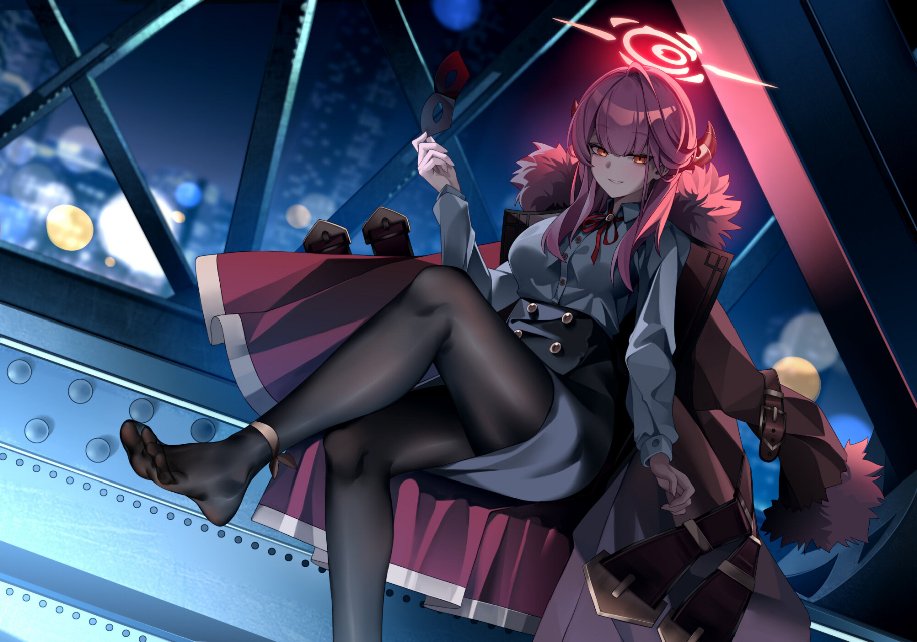 御姐陆八魔亚瑠[舔屏][舔屏][舔屏] 画师:失楽园#碧蓝档案# #二次元