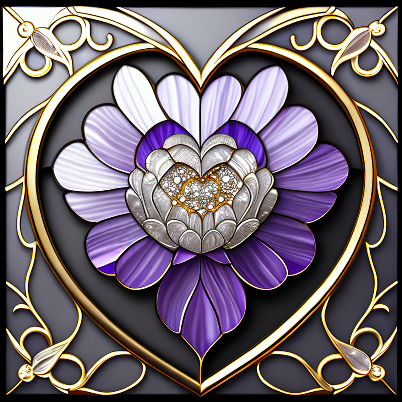 ai绘画高清图-抽象画牡丹花#ai共创计划# #涂鸦一格ai绘画# #ai绘画#