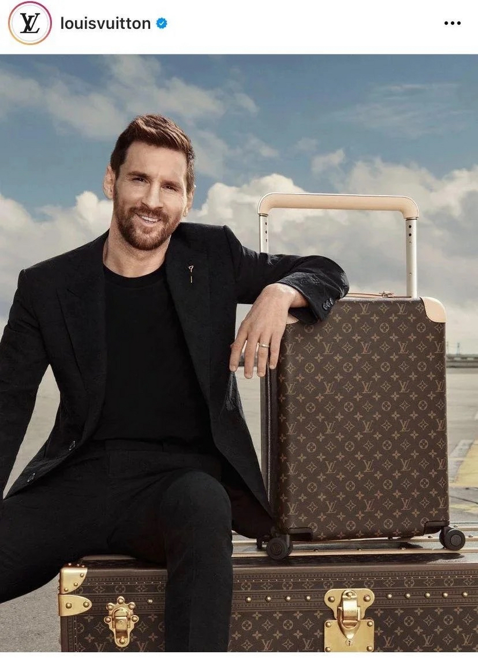 梅西的lv广告大片!难道只有我觉得还挺帅的吗?