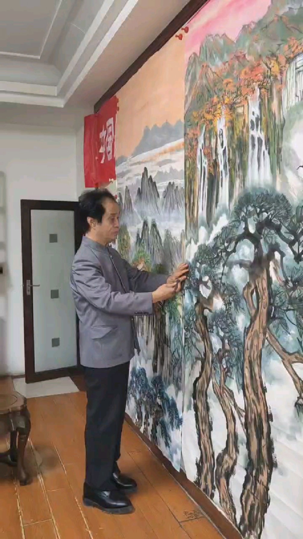 秦岭书法大学薛瑛校长艺术欣赏