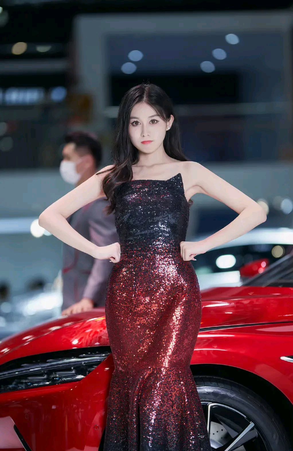 车模身材窈窕别致堪称完美