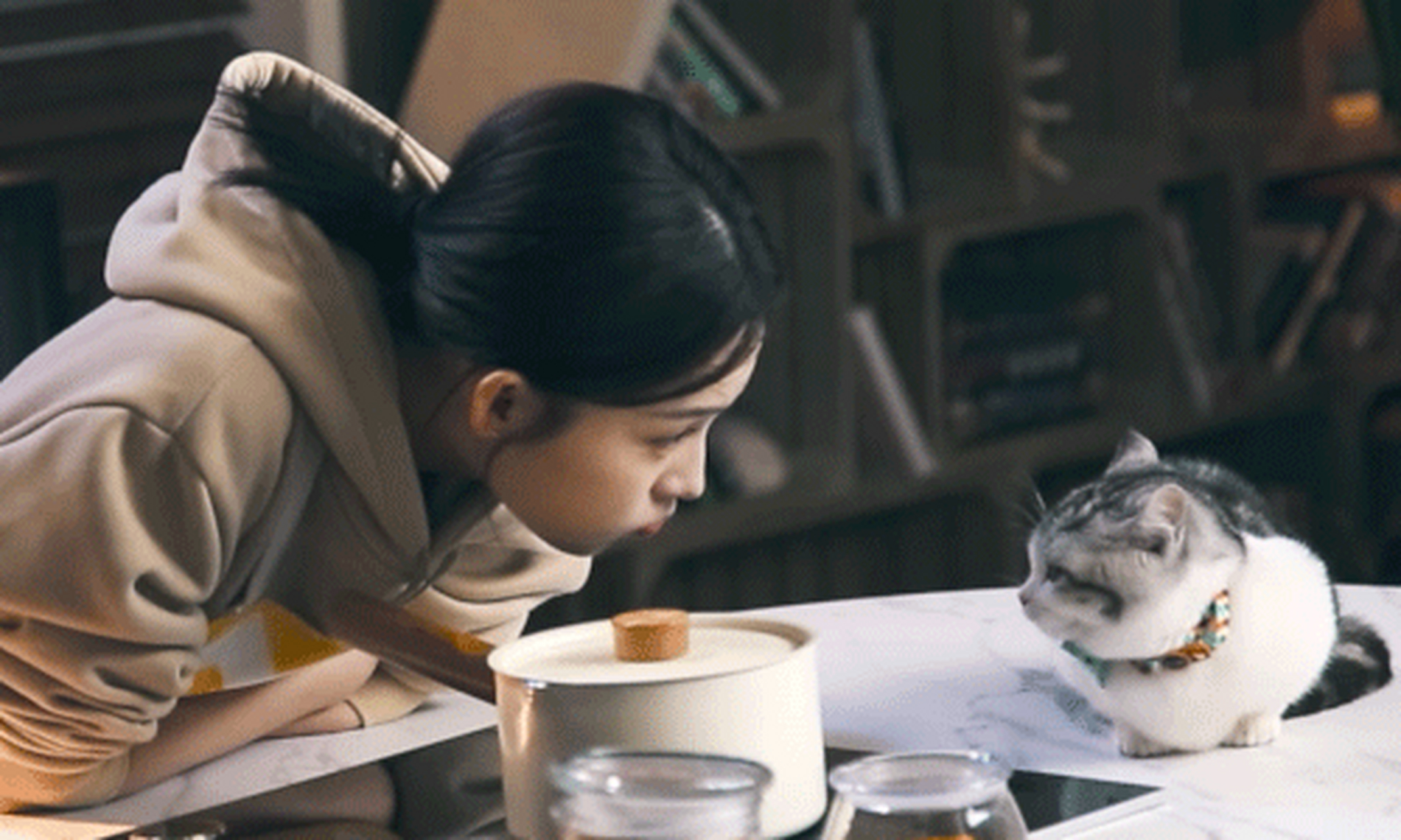 李沁一些嘟嘴的日常,真的怪可爱的! 676767