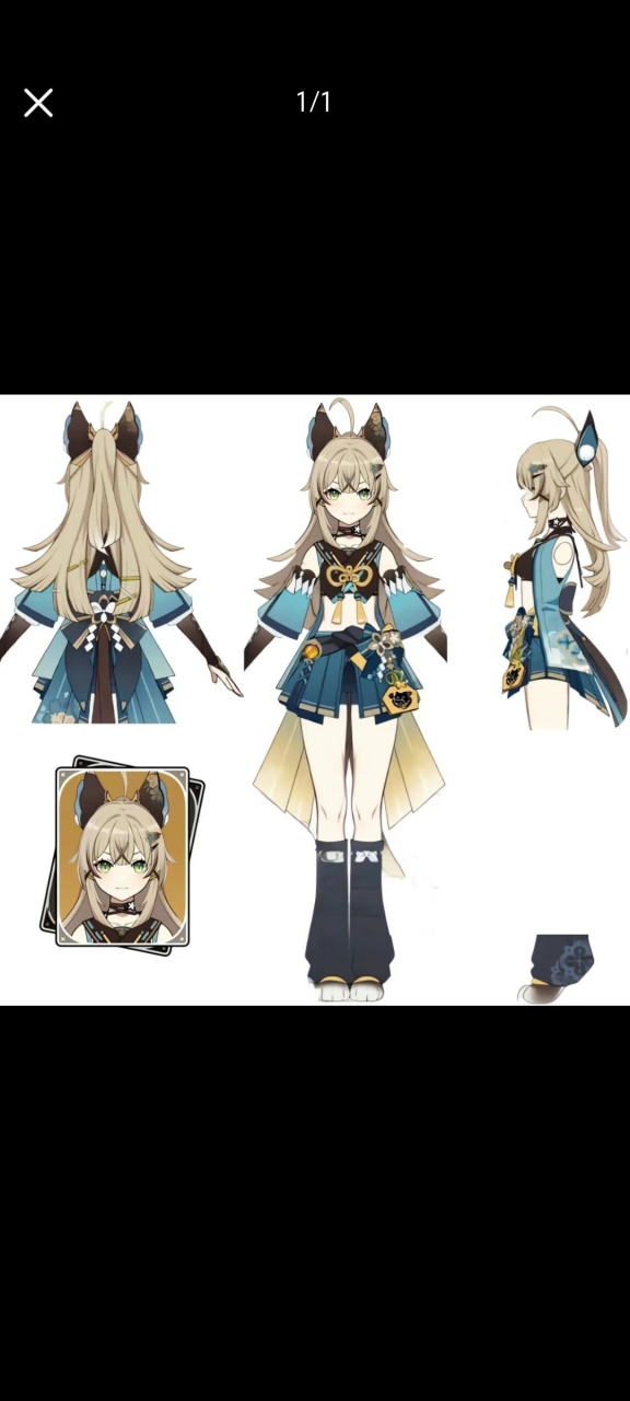 岩猫百华三视图,岩系单手剑,盾辅!#原神